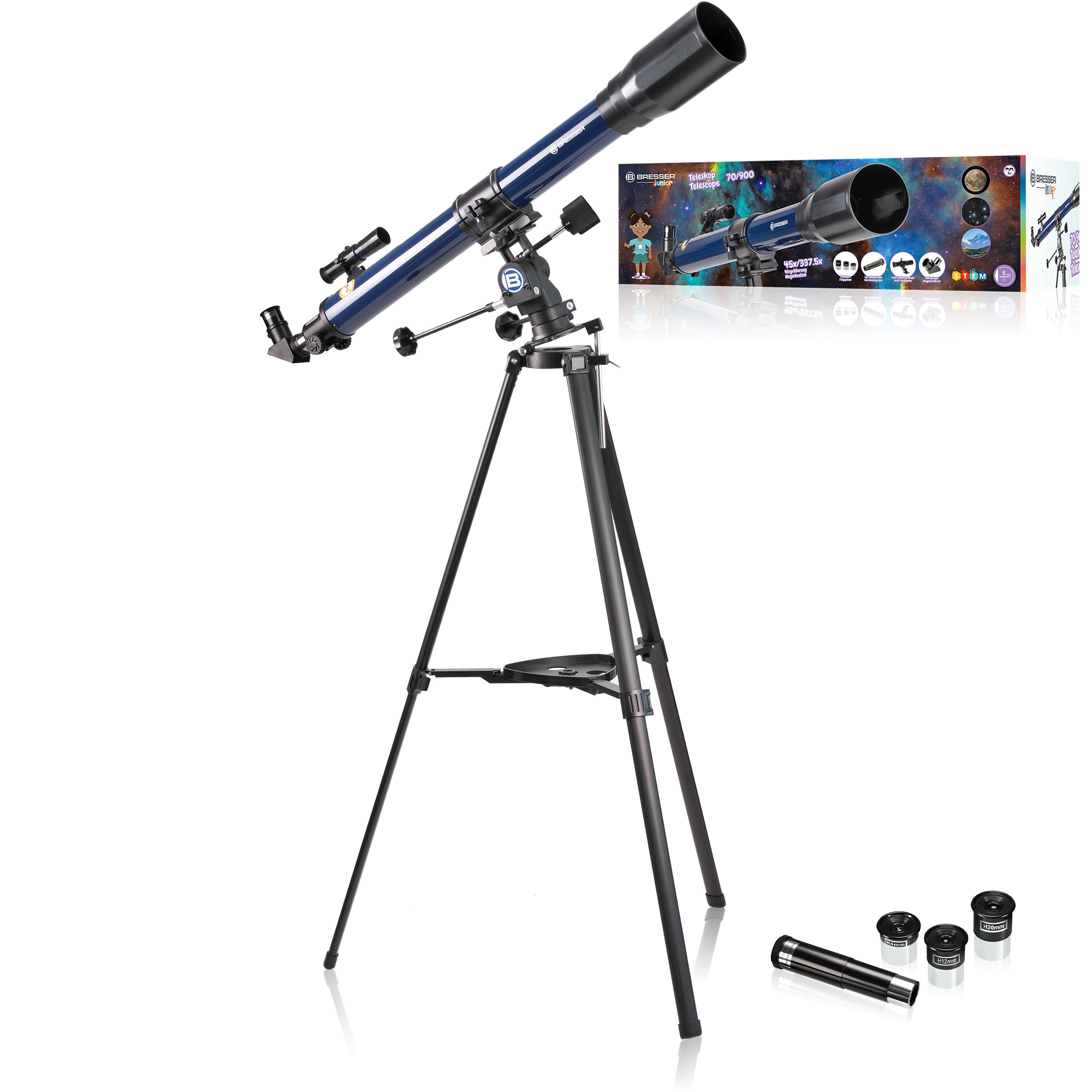BRESSER JUNIOR 70/900 EL Refraktör Teleskop